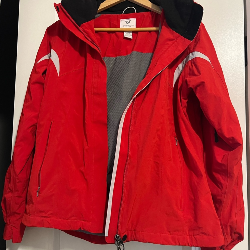 White Sierra Lightweight Ski Jacket
